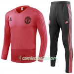 Manchester United Sweat de Treino Conjunto Vermelho 2018/19 Manchester United Sweat de Treino Conjunto Vermelho 2018/19
